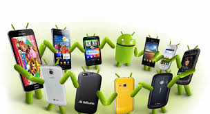 Android Links Photo of Android phones linking arms